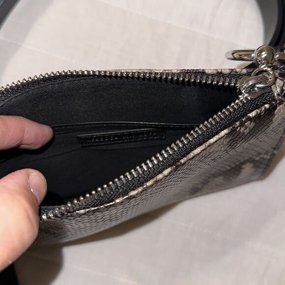 Rebecca Minkoff NWOT L-XL Animal Print Brown Tan Black Mini Belt Bag - Picture 6 of 15